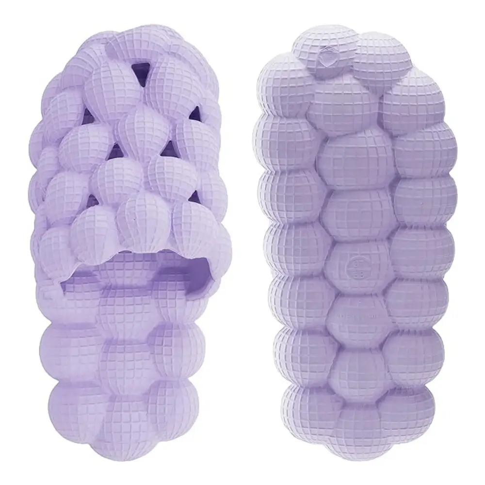 BRONAX Bubble Slides for Kids Funny Lychee Massage Slippers