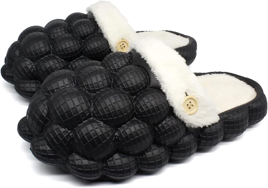 FolHaoth Bubble Slides Slippers for Women and Men