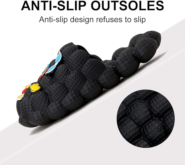 Non-slip Super Soft Spa Bubble Slippers
